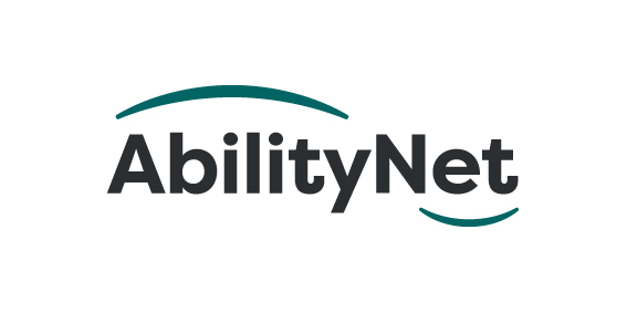 AbilityNet Logo in colour on a white background