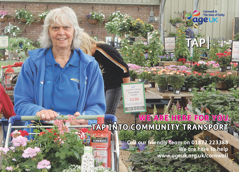 Transport Services Flyer - Community number 01872 223388