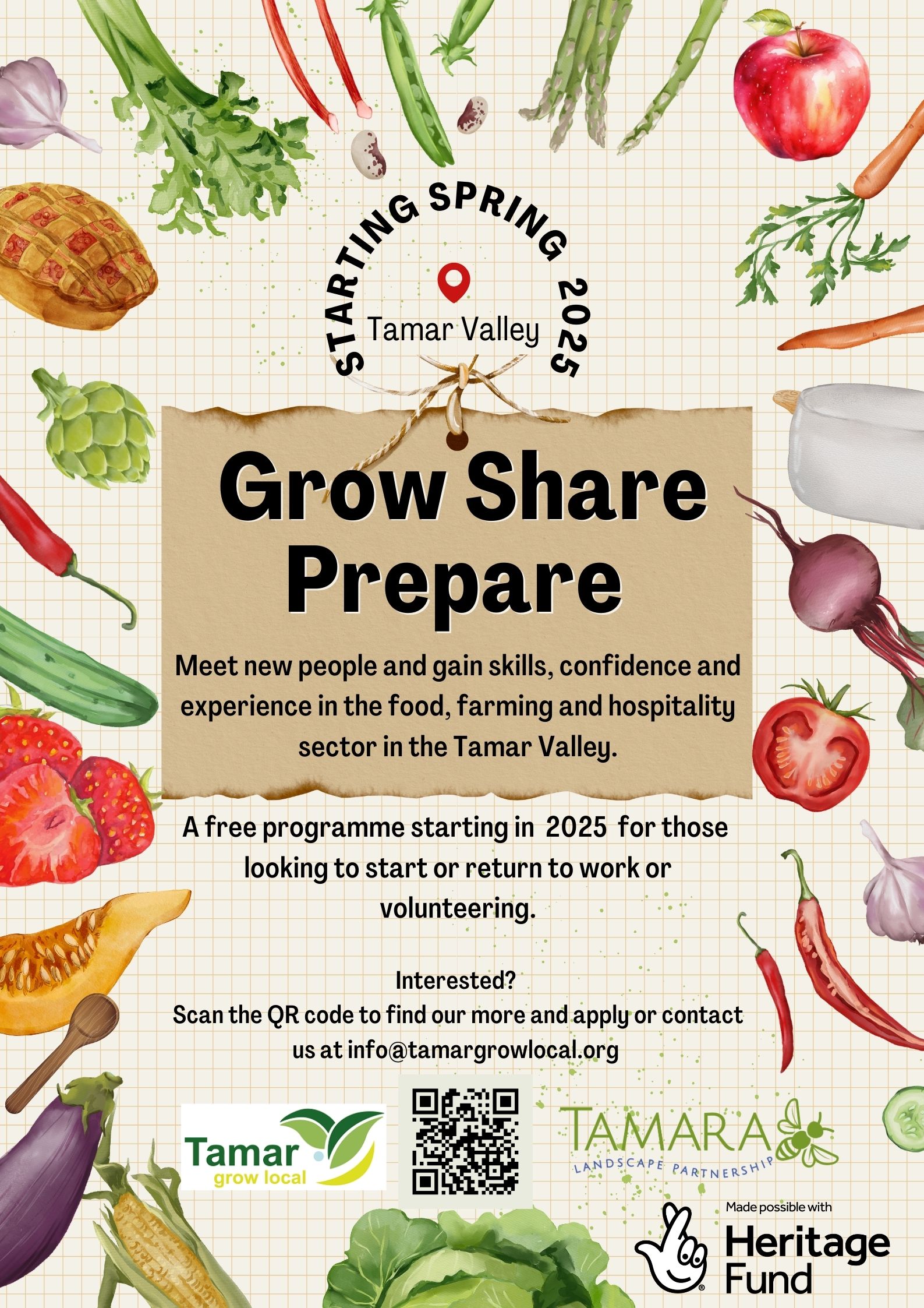 Grow Share Prepare poster