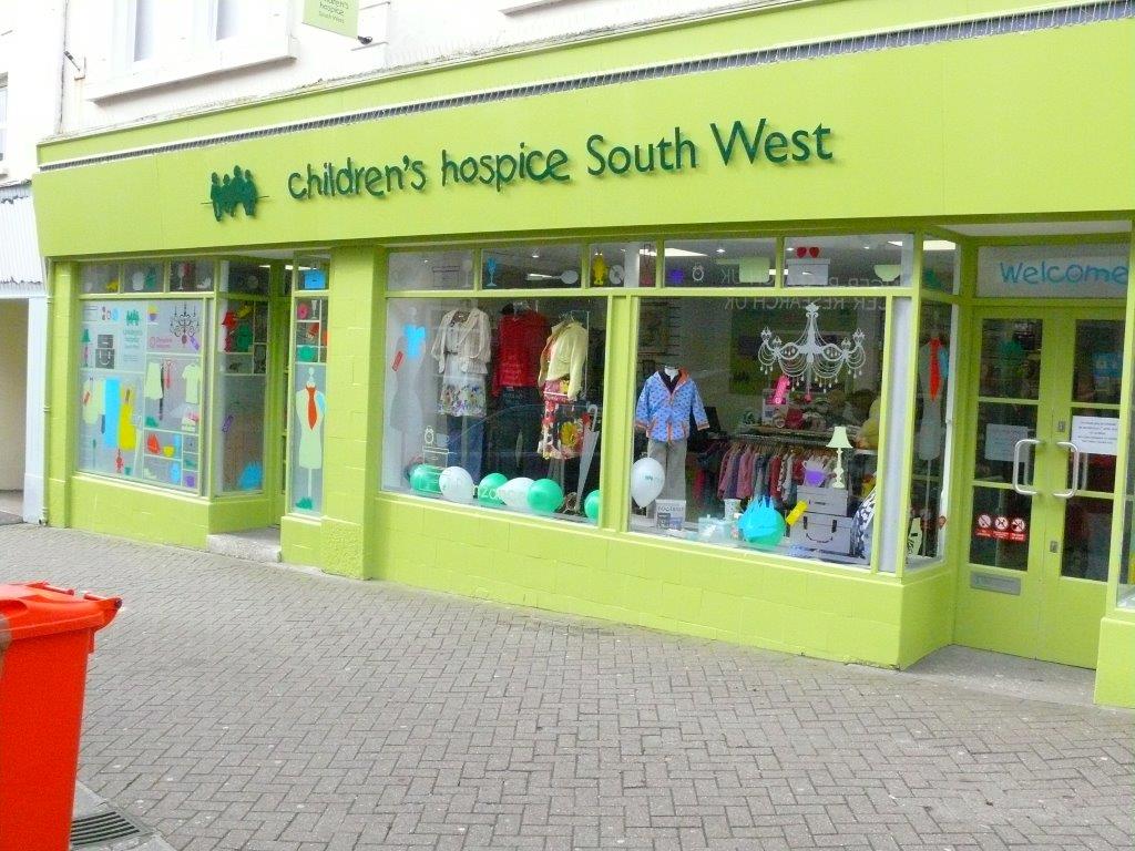 Children's Hospice South West shop in Penzance