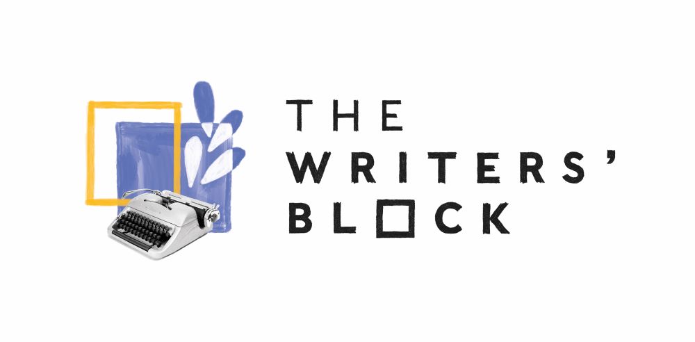 The Writers' Block logo - a typewriter