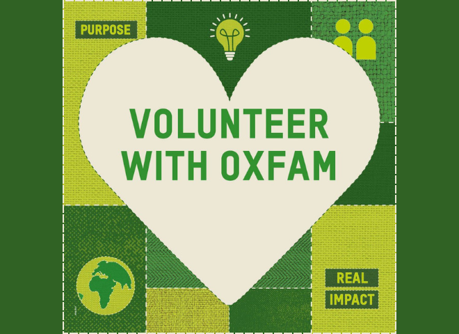 Volunteer with Oxfam as a Stock Volunteer