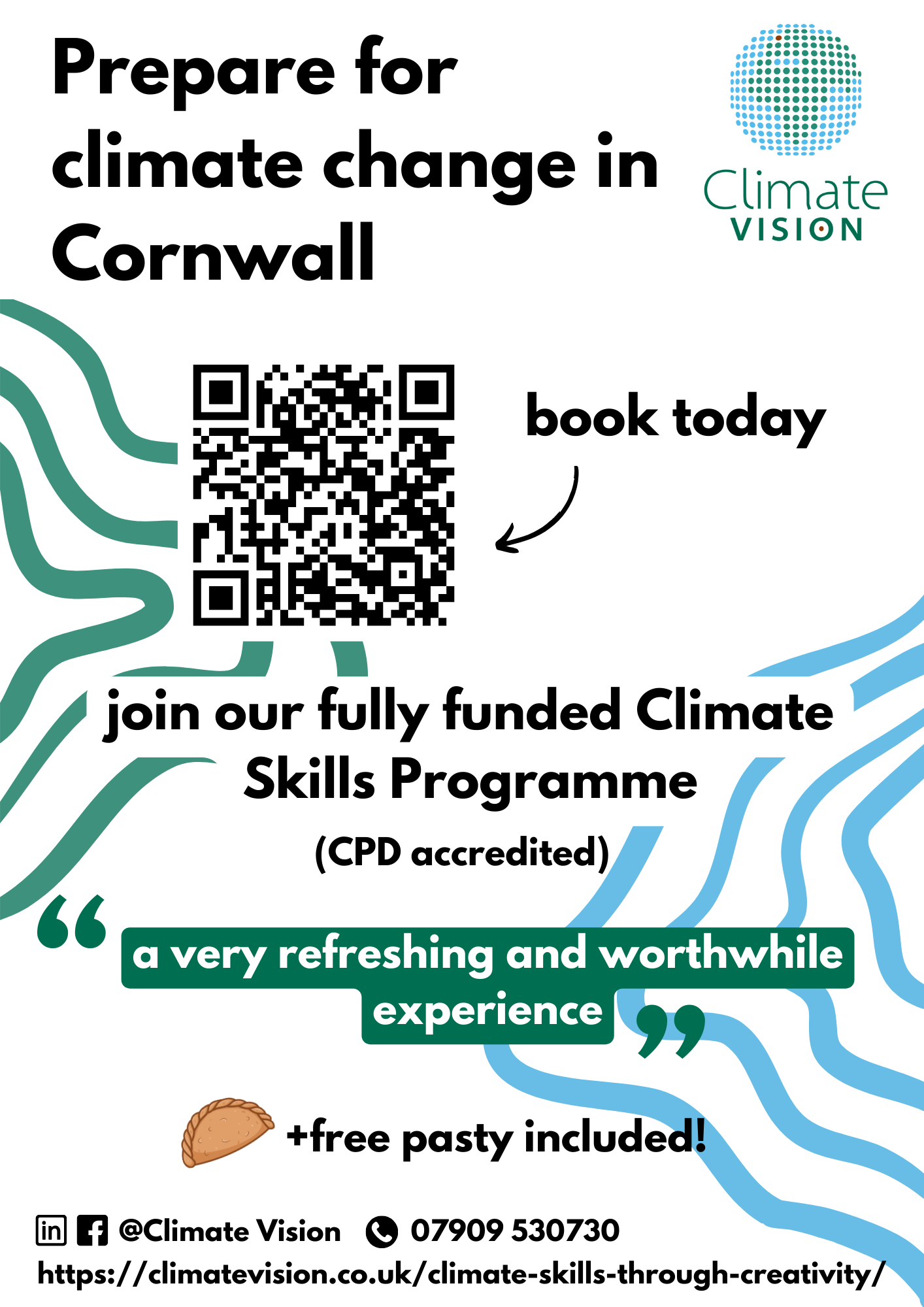 Climate Skills Through Creativity informational flyer