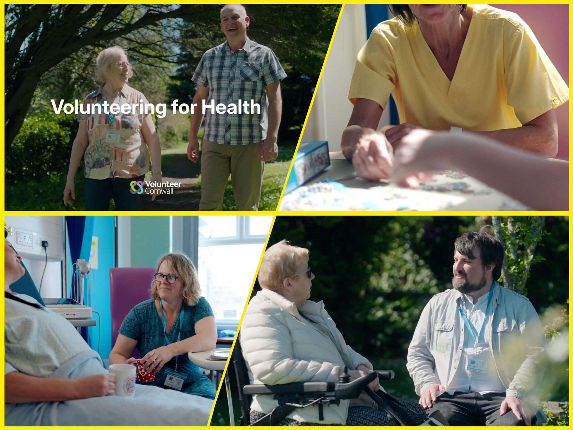 Volunteering for Health Header Image