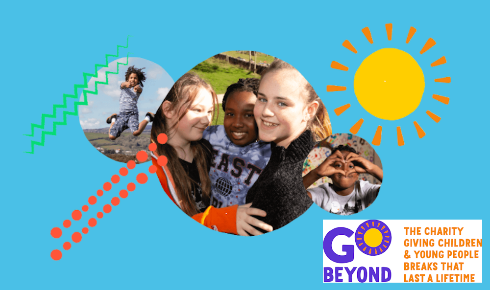 Go Beyond Banner Image with Children and Logo