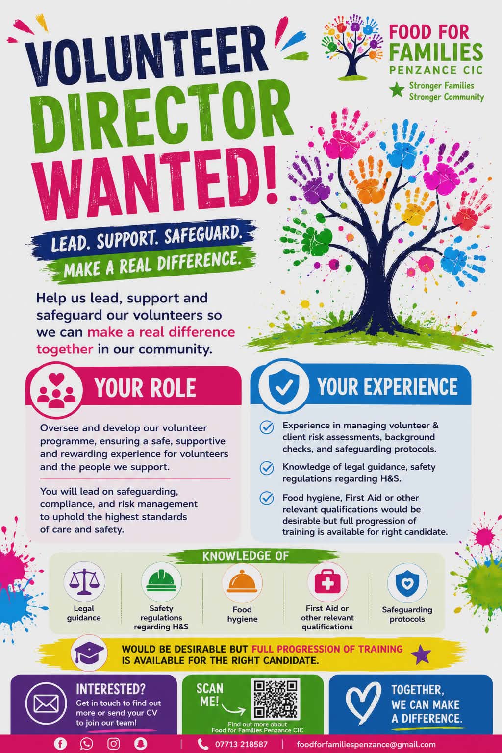 Food For Families Volunteer Director 