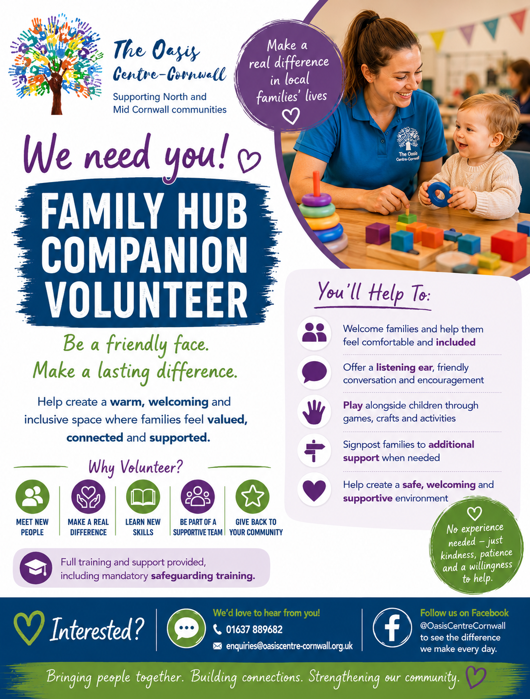 Family hub advert 