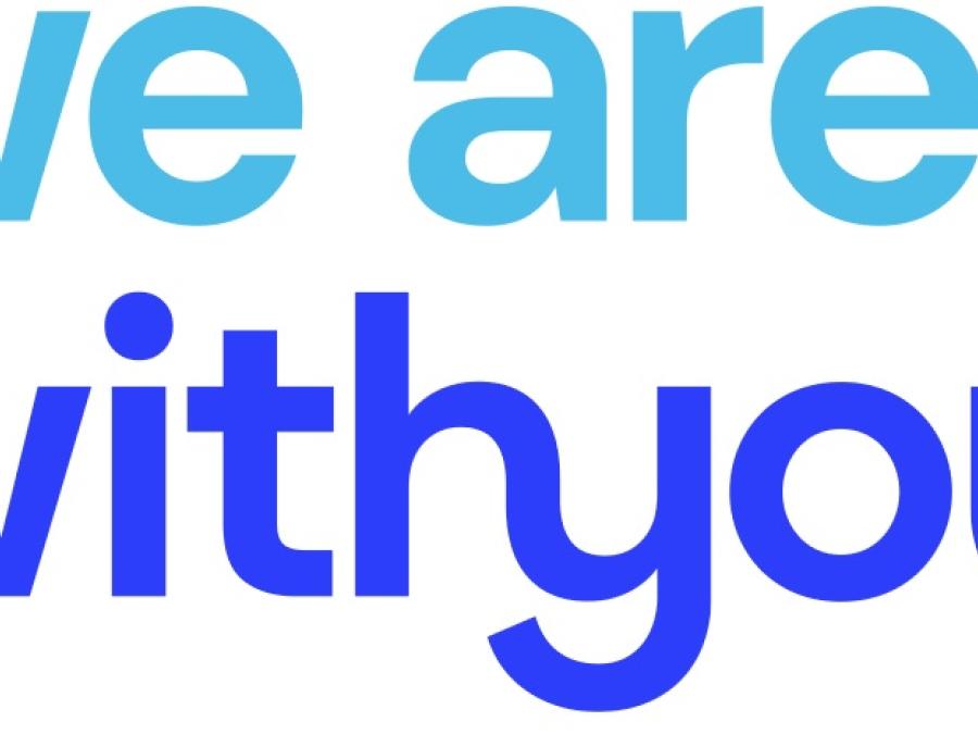 We Are With You logo