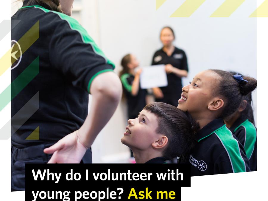 Youth Leader engaging with and running a creative sessions with young people