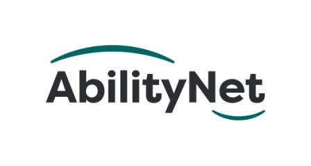 AbilityNet Logo in colour on a white background