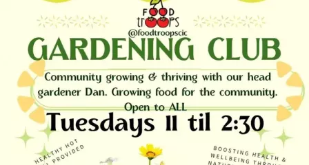 Gardening club, Food Troops CIC 