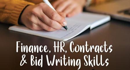 Finance HR Contracts Bid Writing Volunteer Community Farm 