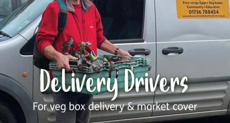 Delivery Driver Driving Volunteering Community Farm