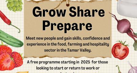 Grow Share Prepare poster
