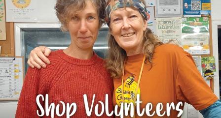 Shop Volunteers at Bosavern Community Farm