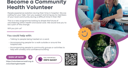 Volunteering for Health Poster