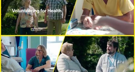 Volunteering for Health Header Image