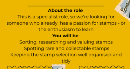 Poster advertising role