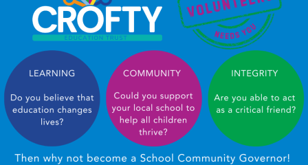 Community Governor Vacancies at Crofty Education Trust Schools