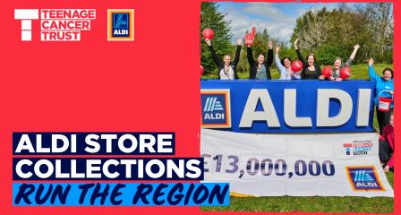 ALDI Store collections for run the region challenge